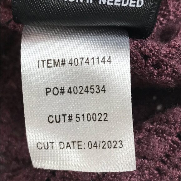 Torrid Everyday Soft Pullover Pointelle Sweater Women's Plus Size 2/2X Sassafras - Picture 11 of 12